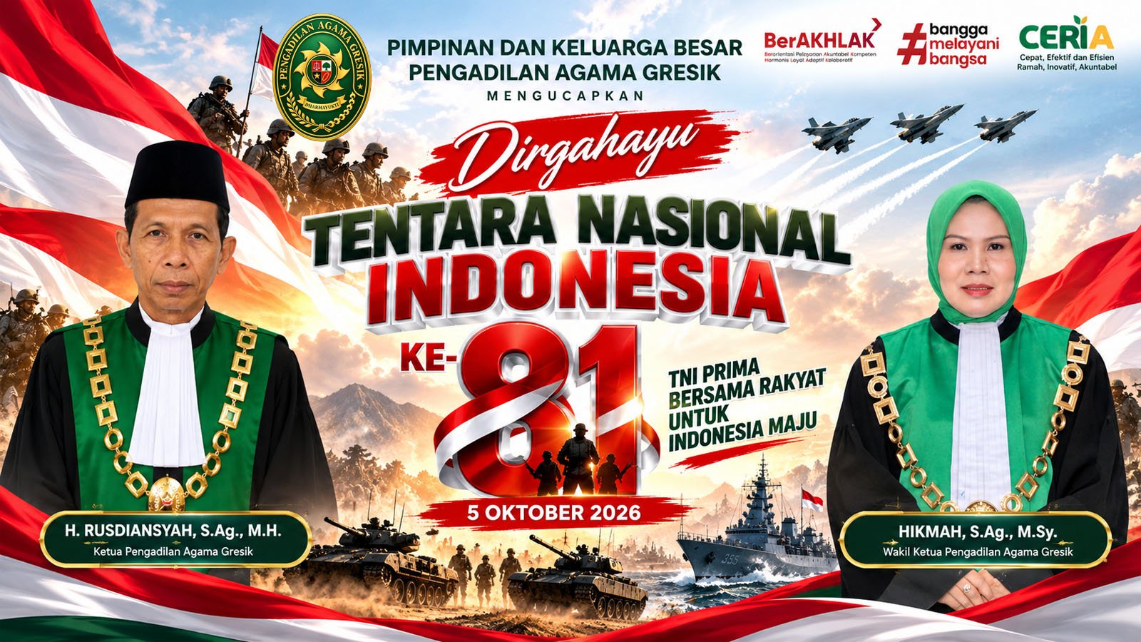 Dirgahayu TNI Ke 81